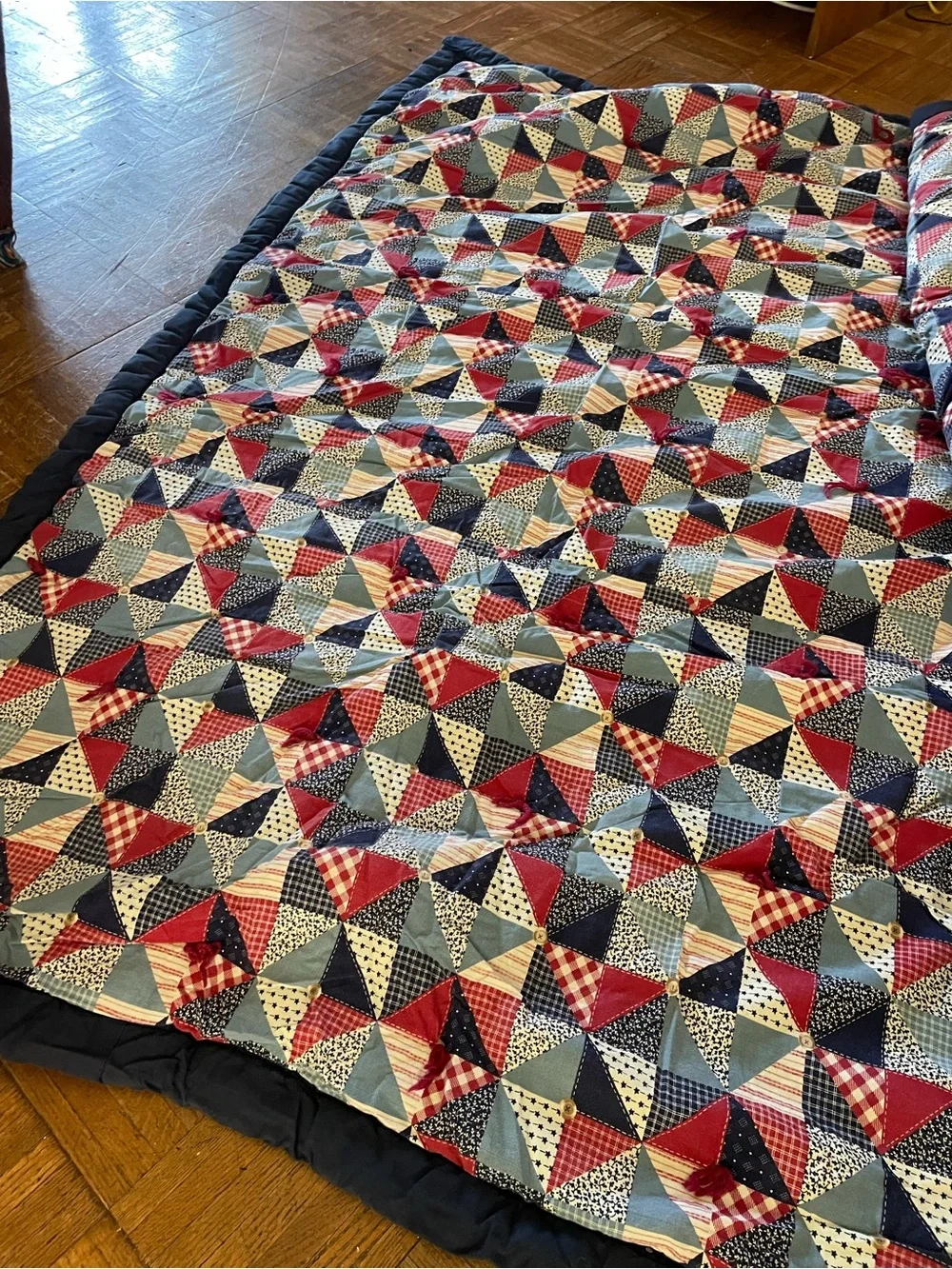 Handmade vintage faux